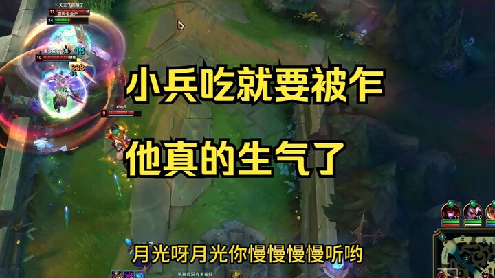 In the end, Manzi lost his composure.