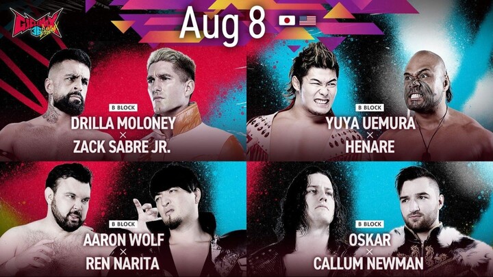 NJPW G1 CLIMAX 36 - 8 August 2026