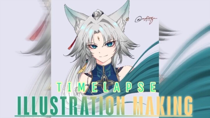 [TIMELAPSE] ILLUSTRATION MAKING | FANART | FEIXIAO | HONKAI STAR RAIL