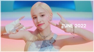 my favorite Kpop songs of June 2022