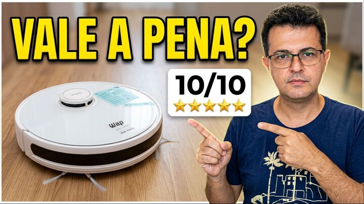 O Segredo do Mapeamento a Laser: Como Dominar o WAP W3000 #aspiradorrobô #capixabaraiz