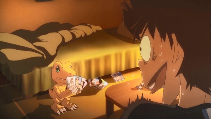 [Film & TV] Agumon found something under the bed