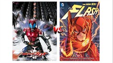 Kamen Rider Kabuto VS The Flash #whoisstrongest #shorts