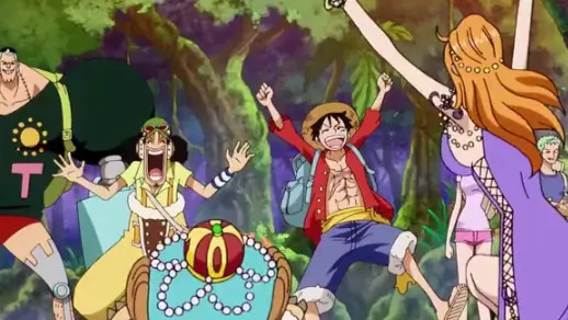 One Piece Nami And Luffy Hugging Moments Bilibili