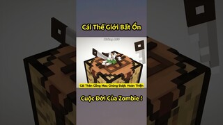 Cái Cuộc Đời Bất Ổn Của Zombie Trong Minecraft 🤣 #shorts