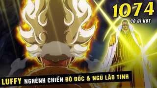 [ One Piece 1074 có gì HOT ] Luffy đụng độ Đô Đốc và Ngũ Lão Tinh , Trận chiến của Garp vs Râu Đen