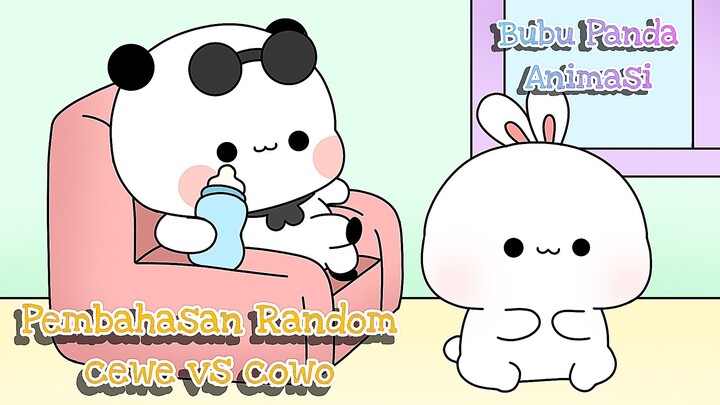 Pembahasan Random Cewe Vs Cowo || Bubu Panda Animasi