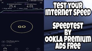 Test Your Speed Internet - Speedtest by Ookla Premium