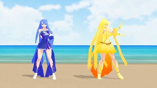 【mmdぴちぴちピッチ】ココ＆ノエルで1925