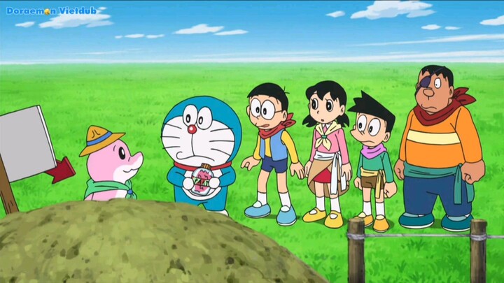 Doraemon lồng tiếng : " Hòn đảo kho báu dễ chịu "