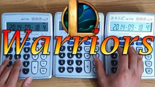 用3台计算器演奏无人不知无人不晓的 Imagine Dragons -《Warriors》
