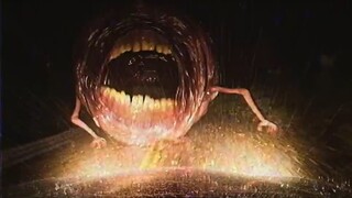 The terrifying scene captured by the dashcam...