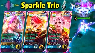 SPARKLE TRIO GAMEPLAY🎵🔥ESTES, MELISSA FREDRINN🎧