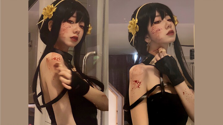 [Remix]Perfect make-up! Cosplay of Yor in <Spy×Family>