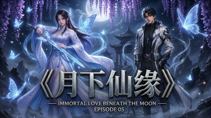 《月下仙缘》— IMMORTAL LOVE BENEATH THE MOON EPISODE 05 SUB INDO
