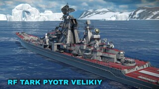 Modern Warships: RF TARK PYOTR VELIKIY gameplay | Alpha server