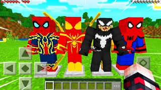 ถ้า! ผมต้องตามหา ชุดสไปเดอร์แมนทุกชุดในมายคราฟ!! โคตรเจ๋ง (Minecraft SpiderMan)