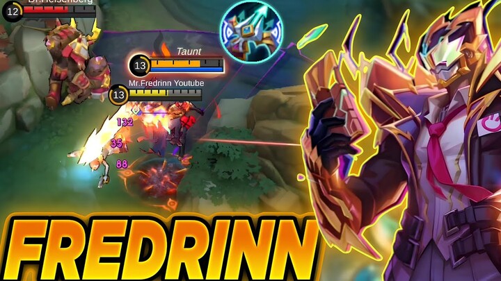 Thanks Moonton for Support Me! New try Build! Fredrinn Best Build and Emblem 2024 | Mobile Legends