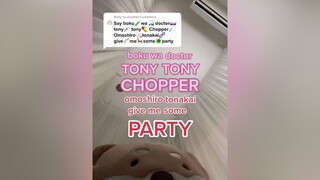 Reply to   sorry for my bad singing + luffy’s voice is kinda new to me but imma try and practice more 💚 onepiece tonychopper luffy