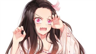 Nezuko: Thể hiện đi em!