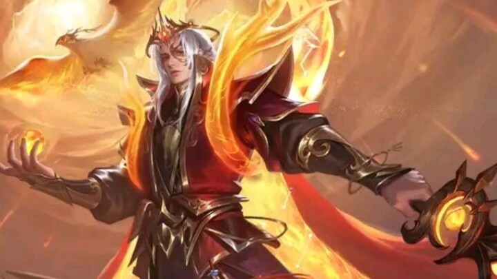 A brand-new divine general who can magically and continuously play nine Fire Kill cards in a row in 