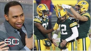 Stephen A. praises Aaron Rodgers throws 3 TD, Packers sets record with 24-22 win over Browns