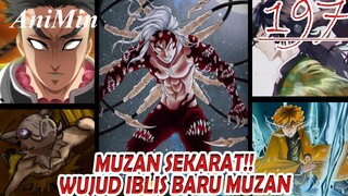 Muzan Sekarat - Wujud Baru Iblis Muzan - Review Kimetsu No Yaiba Chapter 197