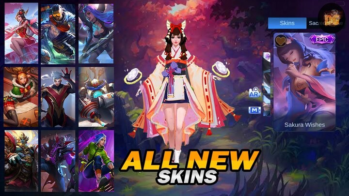 50 UPCOMING NEW SKINS in Mobile Legends