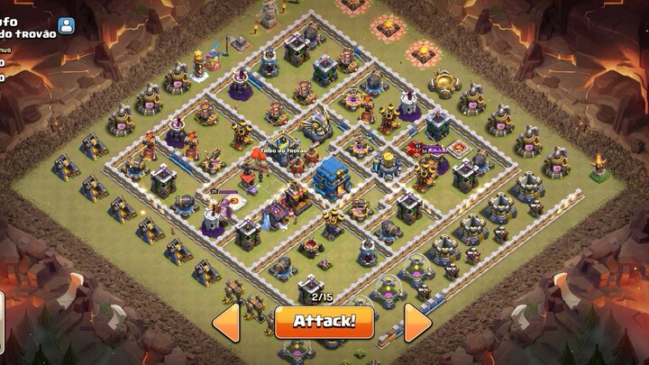 successfull 3 star in clanwar