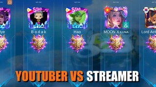 YOUTUBER VS STREAMER - MLBB BRUNO