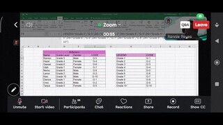 Basic ICT Seminar via Zoom Advance Excel on July 18, 2025 part 8