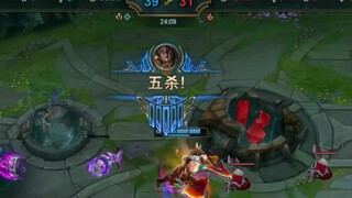 Pentakill Dian Wei บ้าไปแล้ว!