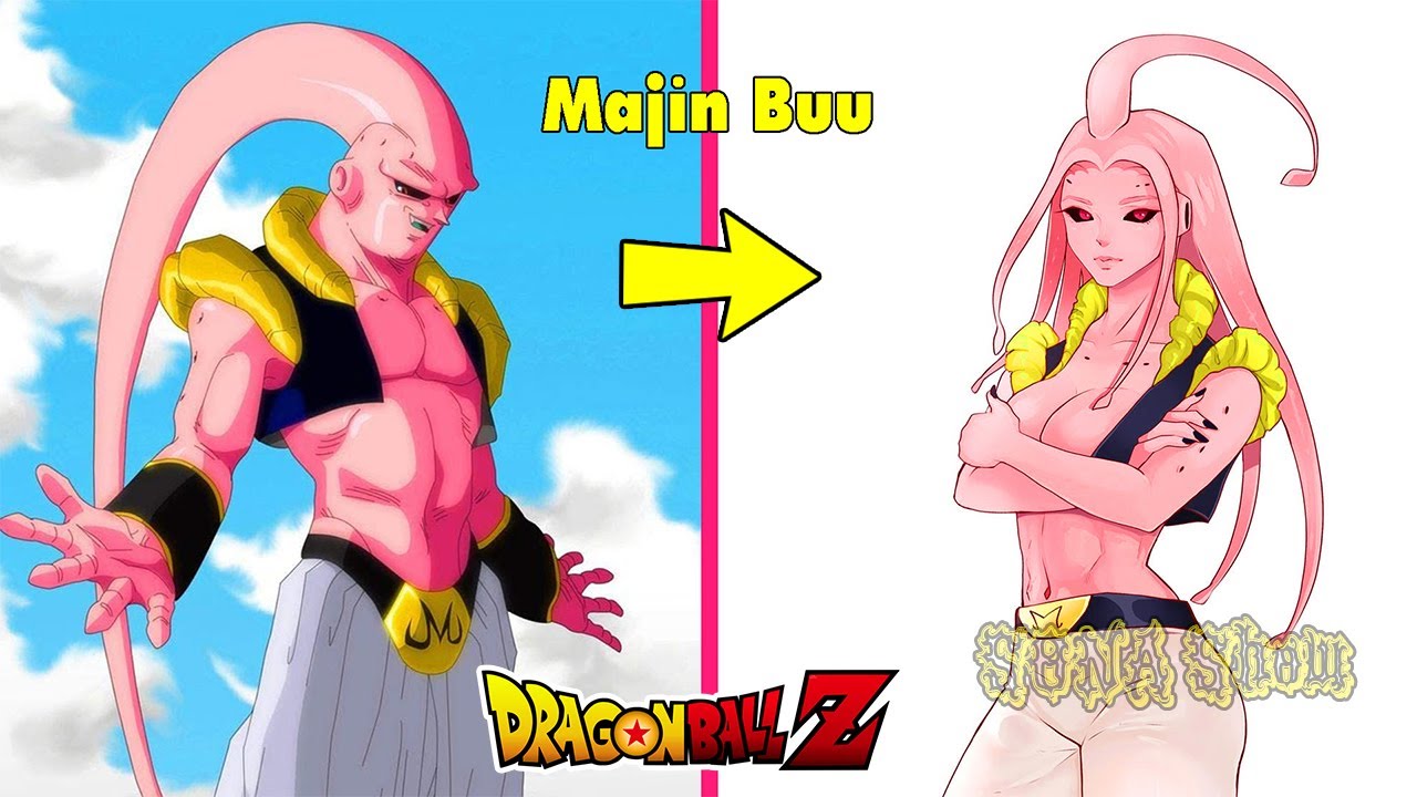 Dragon Ball Z Characters GENDER SWAP 👉@SONA Show - BiliBili