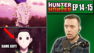 PHASE 4 IS THE TOUGHEST YET! | Hunter x Hunter Episode 14 and 15 REACTION