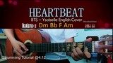 Heartbeat - BTS - Ysabelle Cuevas English Version - Guitar Chords