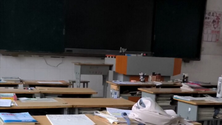 The teacher said it was voluntary to return to school, and here I am, running back like some kind of