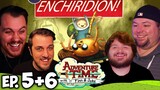 Adventure Time Episode 5 & 6 Group REACTION | The Enchiridion! / The Jiggler