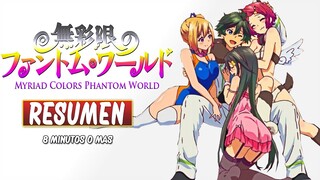 🌕 UN CHICO CON HAREM DE DIOSES 😈 // Myriad Colors Phantom World Resumen completo en 8 min o mas