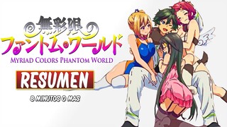 🌕 UN CHICO CON HAREM DE DIOSES 😈 // Myriad Colors Phantom World Resumen completo en 8 min o mas