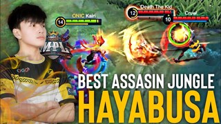 WHY HAYABUSA IS BEST ASSASIN JUNGLE | Hayabusa Gameplay By Kairi