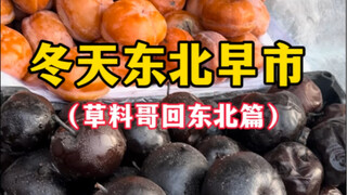 Northeast China Morning Market in Winter (Brother Caoliao Returns to Northeast China)