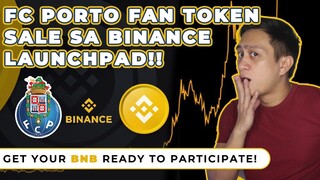 BINANCE LAUNCHPAD FC PORTO FAN TOKEN ALLOCATION!