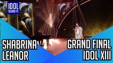 SHABRINA LEANOR - PENDAMPINGMU #TAHTAHATIKU | GRAND FINAL INDONESIAN IDOL XIII