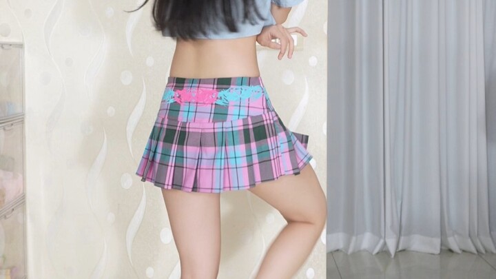 Khóc òa Váy ngắn nhiều màu Mặt sau C3377