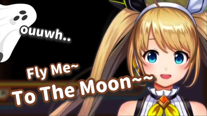 ZEA Duet Bareng Hantu Nyanyi "Fly Me To The Moon"【ZEA Cornelia/NIJISANJI ID】