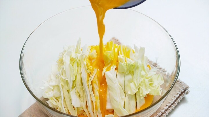 Saya Belum Pernah Makan Kubis Selezat Ini..!! Resep Olahan Telur Dan Kubis Yang Sangat Enak