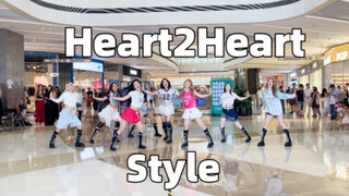【hearts2hearts】style路演翻跳｜小脚嘟嘟嘟嘟原来这么美妙！每个人妆造也太还原啦！杭州全体直拍舞蹈版