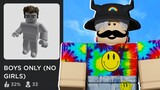BOYS ONLY ROBLOX GAMES