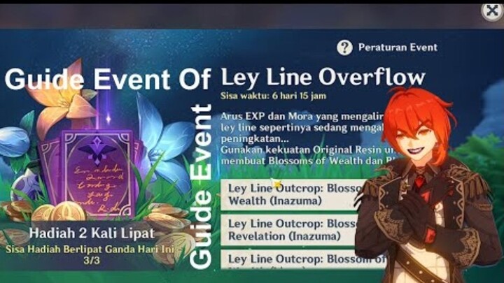 Guide Event Double EXP Card & Mora Genshin Impact