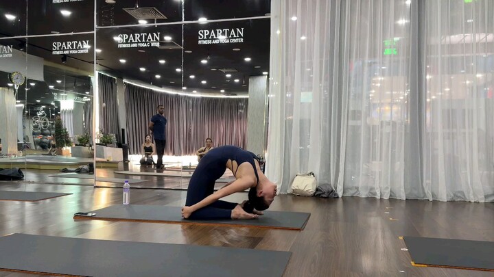 back bend yoga practice